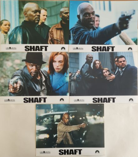 Shaft, 5 db vitrinkép, filmfotó egyben, 2000