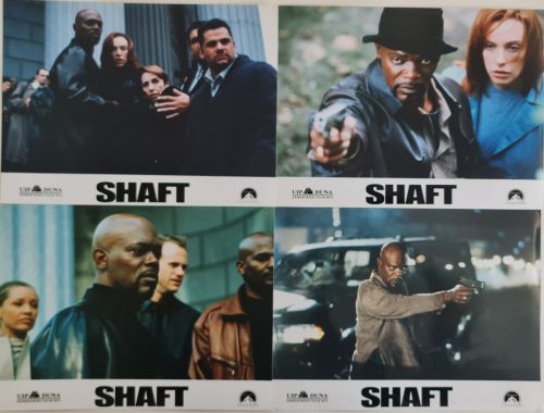 Shaft, 4 db vitrinkép, filmfotó egyben, 2000