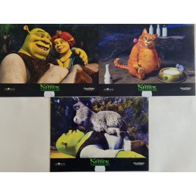   Shrek a vége, fuss el véle, 3 db vitrinkép, filmfotó egyben, 2010