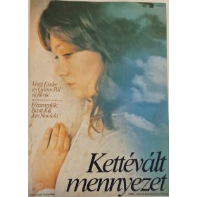   Kettévált mennyezet villamosplakát, Gábor Pál filmje 1982