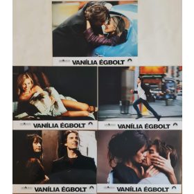   Vanília égbolt, 5 db vitrinkép, filmfotó egyben, Tom Cruise, Penélope Cruz, 2001