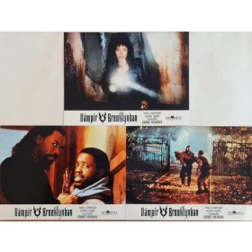   Vámpír Brooklynban, 3 db vitrinkép, filmfotó egyben, Eddie Murphy, Wes Craven, 1995