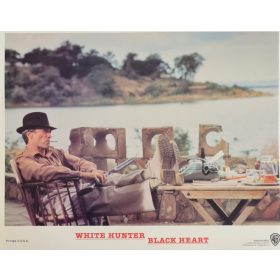   White Hunter Black Heart, Az elefántvadász USA vitrinkép, filmfotó, Clint Eastwood, 1990