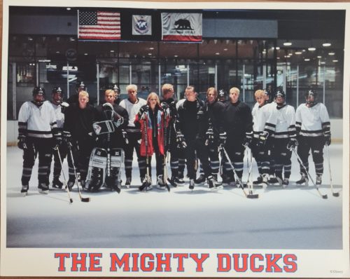 The Mighty Ducks, Kerge kacsák USA vitrinkép, filmfotó, Emilio Estevez, 1992