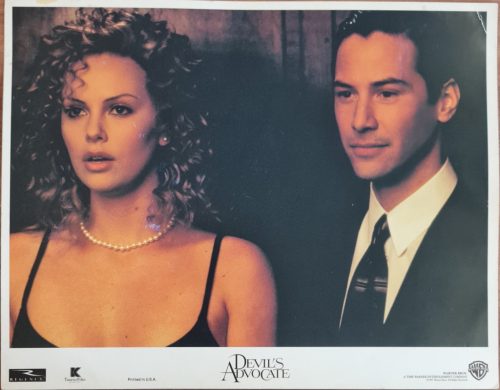 The Devil's Advocate, Az ördög ügyvédje USA vitrinkép, filmfotó, Al Pacino, Keanu Reeves, 1997