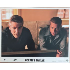   Ocean’s Twelve, Eggyel nő a tét USA vitrinkép, filmfotó, George Clooney, Julia Roberts, Brad Pitt, Matt Damon, 2004