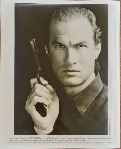 Nico Above the Law USA vitrinkép, filmfotó, Steven Seagal, 1988