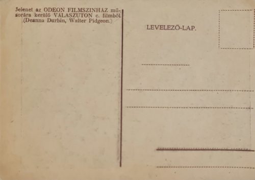 Levelezőlap a Válaszúton című filmből, Walter Pidgeon