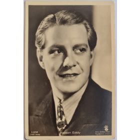Levelezőlap Nelson Eddy portréjával