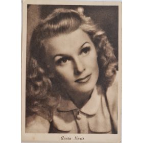 Levelezőlap Assia Noris portréjával