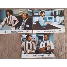 Hivatali Patkányok, 3 db vitrinkép, filmfotó egyben, 1999