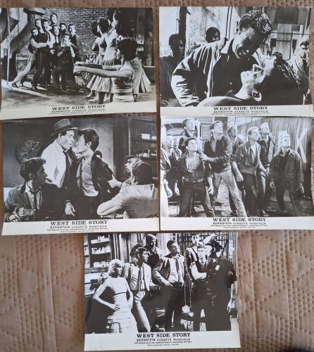 West Side Story, 5 db vitrinkép, filmfotó egyben, 1961