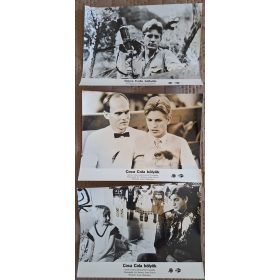 Coca Cola kölyök, 3 db vitrinkép, filmfotó egyben, 1985
