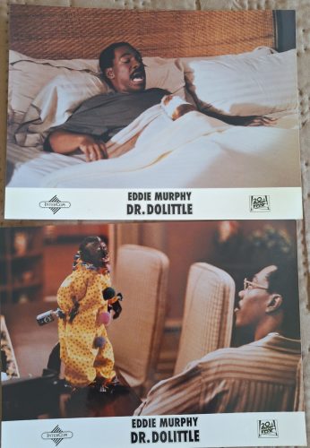 Dr Dolittle, 2 db vitrinkép, filmfotó egyben, 1998