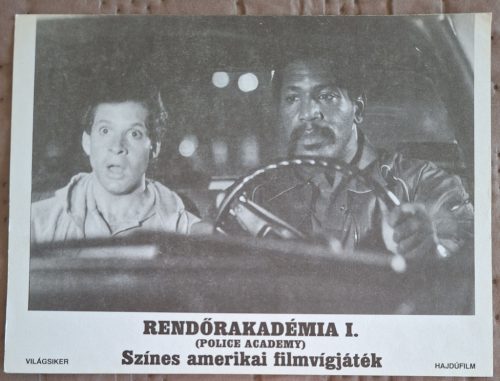 Rendőrakadémia I., 1 db vitrinkép, filmfotó 1984