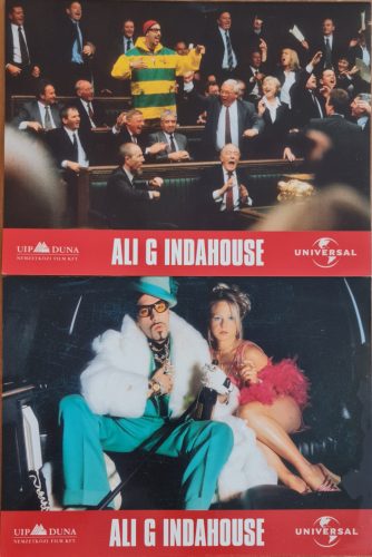 Ali G Indahouse, 2 db vitrinkép, filmfotó egyben, 2002