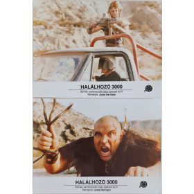 Halálhozó 3000, 2 db vitrinkép, filmfotó egyben, 1983