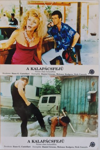 A kalapácsfejű, 2 db vitrinkép, filmfotó egyben, 1987