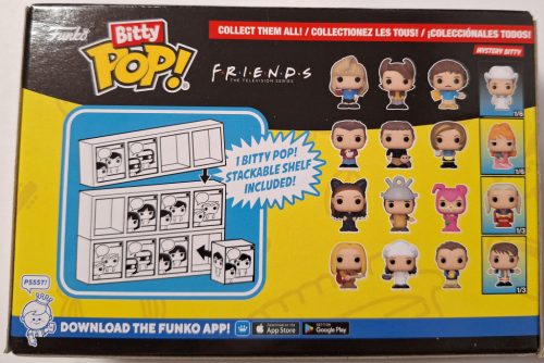 Funko Bitty POP! Figurák, Friends: Rachel/Chandler/Ross 4 pack figura