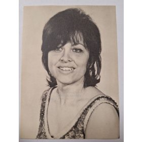   Domján Edit, Az alvilág professzora, magyar film,  képeslap, filmreklám 1969