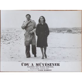 Üdv a művésznek vitrinkép, filmfotó, 1973