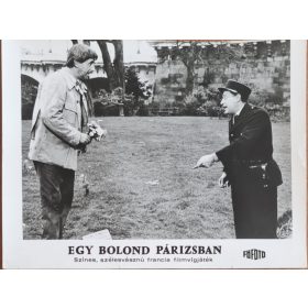 Egy bolond Párizsban vitrinkép, filmfotó, 1967