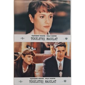   Tökéletes másolat, 2 db vitrinkép, filmfotó egyben, 1995