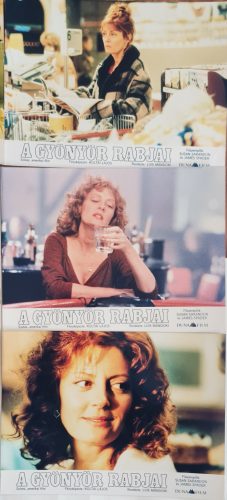 A gyönyör rabjai, 10 db vitrinkép, filmfotó egyben, 1990