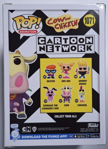 Cow and Chicken (Boci és Pipi) Supercow Funko Pop figura (1071)