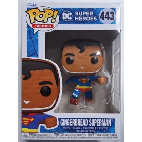   DC Comics Holiday Gingerbread Superman Funko Pop figura (443) 2022