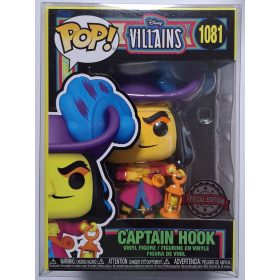   Pán Péter Captain Hook Funko Pop figura (Blacklight) (1081) Special Edition 2022