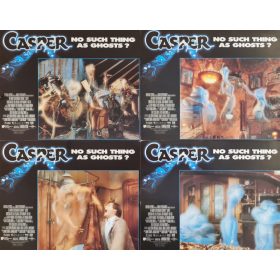   Casper, 4 db nagyméretű USA vitrinkép, filmfotó egyben, 1995