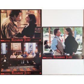  Runaway Jury, 3 db nagyméretű USA vitrinkép, filmfotó egyben, 2003