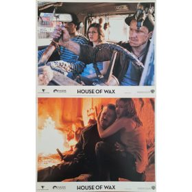   House of Wax, 2 db nagyméretű USA vitrinkép, filmfotó egyben, 2005