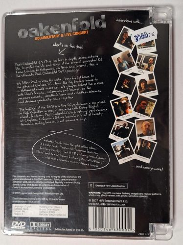 Paul Oakenfold Documentary & Live Concert (2007) DVD film