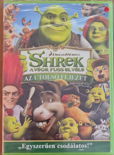 Shrek a vége, fuss el véle bontatlan DVD