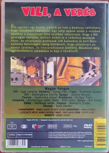Vili, a veréb DVD