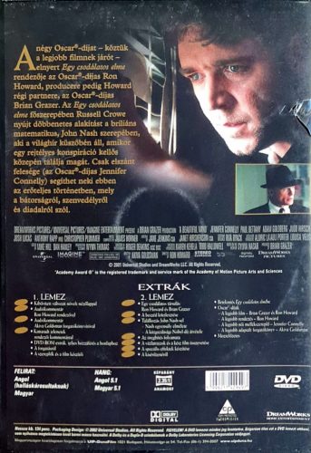Egy csodálatos elme dupla DVD