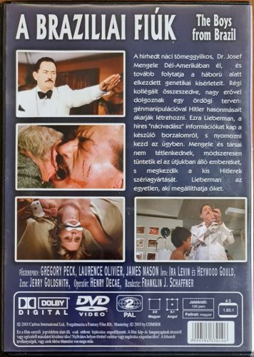 A brazíliai fiúk DVD