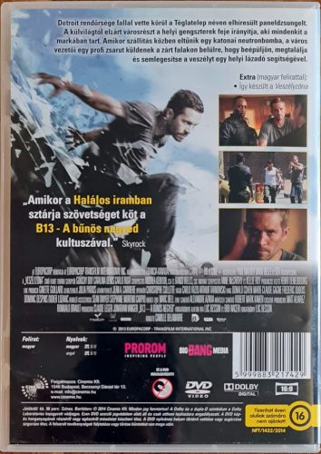 Veszélyzóna DVD