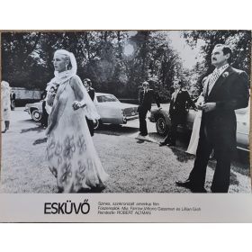 Esküvő vitrinkép, filmfotó, 1978