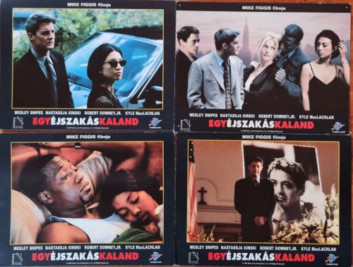 Egyéjszakás kaland, 8 db vitrinkép, filmfotó egyben, 1997