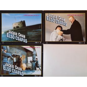   Jackie Chan: Első csapás, 3 db vitrinkép, filmfotó egyben, 1996