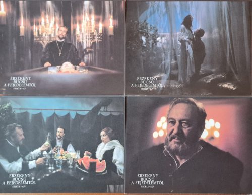 Érzékeny búcsú a fejedelemtől, 8 db vitrinkép, filmfotó egyben, 1987