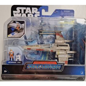   Star Wars Micro Galaxy Squadron (Launch Edition) X-Wing Luke Skywalker, R2-D2 Makett #0015
