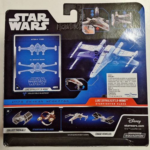 Star Wars Micro Galaxy Squadron (Launch Edition) X-Wing Luke Skywalker, R2-D2 Makett #0015