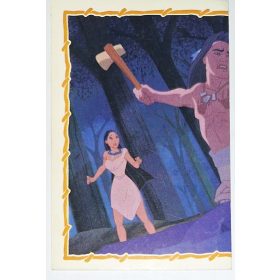   Pocahontas rajzfilm eredeti PANINI 1995 beragasztós matrica (189)