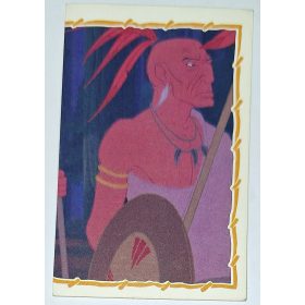  Pocahontas rajzfilm eredeti PANINI 1995 beragasztós matrica (176)