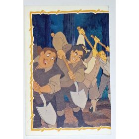   Pocahontas rajzfilm eredeti PANINI 1995 beragasztós matrica (88)