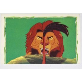   Oroszlánkirály (Lion King) rajzfilm eredeti PANINI 1994 beragasztós matrica (171)